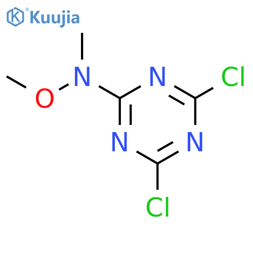 1,3,5-Triazin-2-amine,4,6-dichloro-N-methoxy-N-methyl- structure