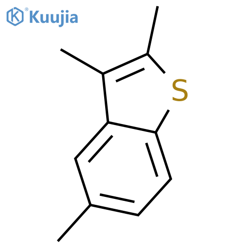 Benzo[b]thiophene, 2,3,5-trimethyl- structure