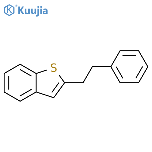Benzo[b]thiophene, 2-(2-phenylethyl)- structure