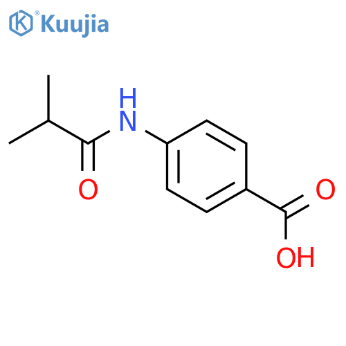 4-(Isobutyrylamino)benzoic Acid structure