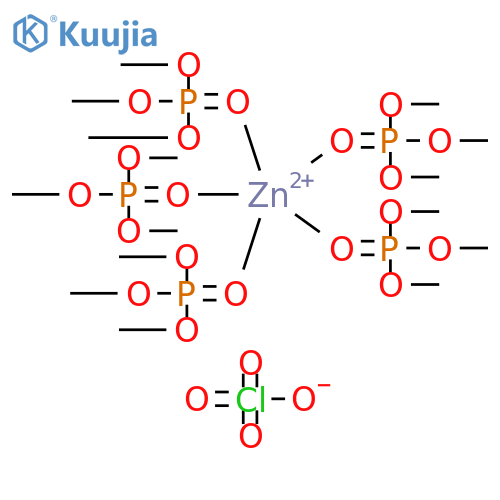 Zinc;perchloric Acid;trimethyl Phosphate structure