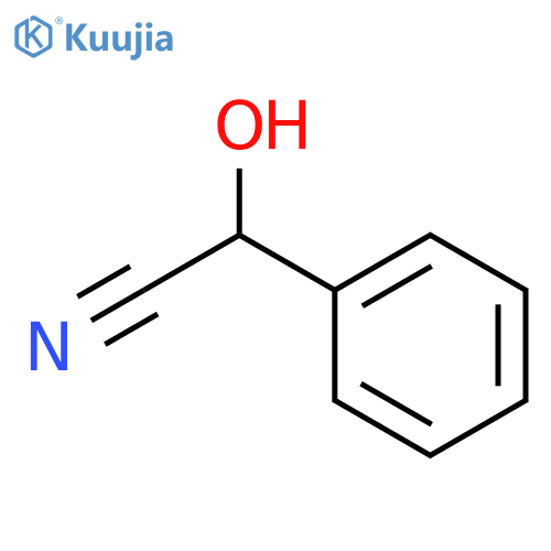 (S)-2-Hydroxy-2-phenylacetonitrile structure