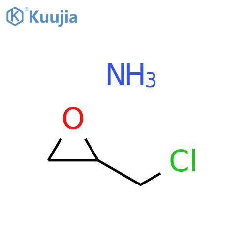 Oxirane, (chloromethyl)-, polymer with ammonia structure