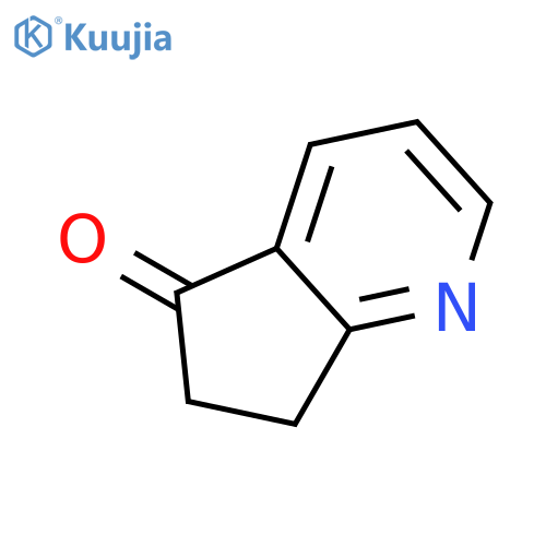 5H,6H,7H-cyclopenta[b]pyridin-5-one structure