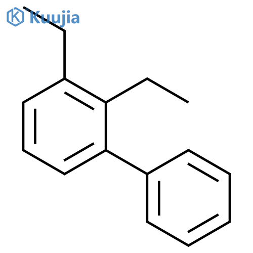 1,1'-Biphenyl,ar,ar'-diethyl- structure
