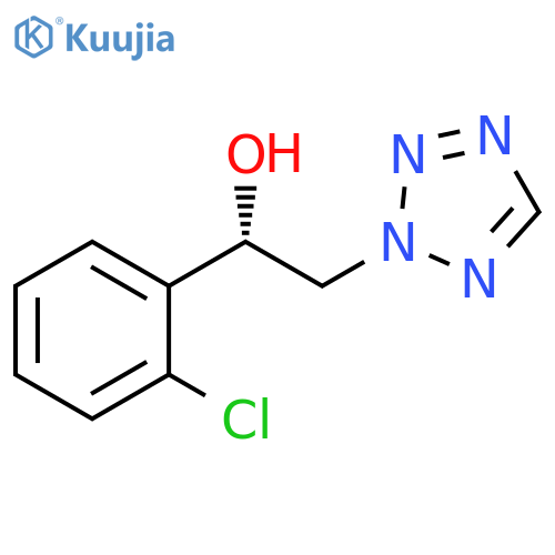 2H-Tetrazole-2-ethanol, α-(2-chlorophenyl)-, (αS)- structure
