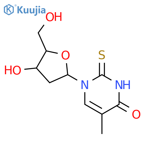2-Thiothymidine structure
