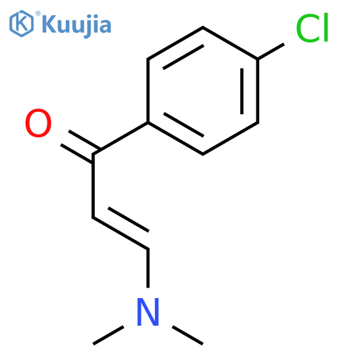 (2E)-1-(4-Chlorophenyl)-3-(dimethylamino)prop-2-en-1-one structure
