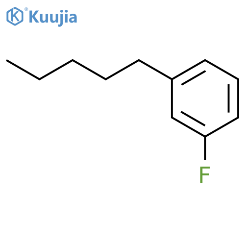 1-Fluoro-3-pentylbenzene structure
