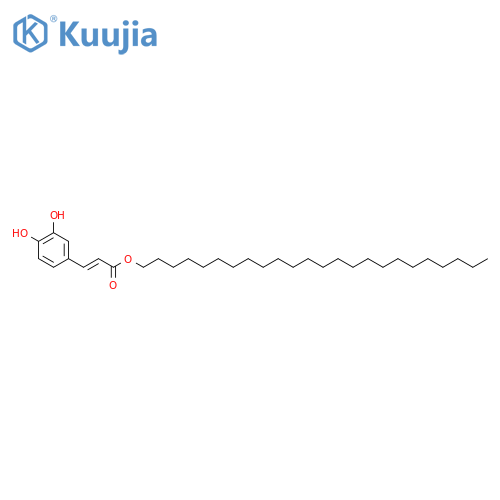 tetracosyl 3,4-dihydroxy-E-cinnamate structure