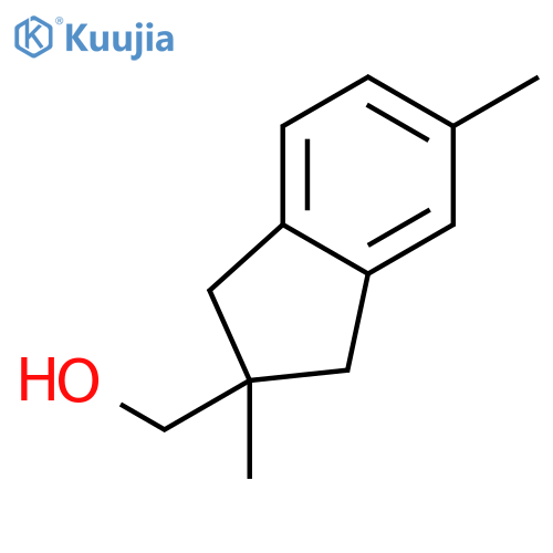 1H-Indene-2-methanol,2,3-dihydro-2,5-dimethyl- structure