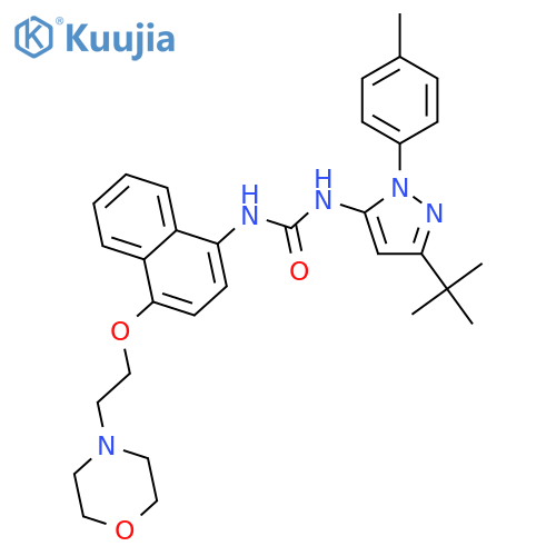 Doramapimod structure