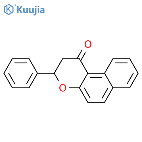 beta-Naphthoflavanone structure