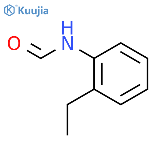 Formamide,N-(2-ethylphenyl)- structure