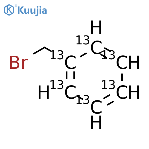 Benzyl Bromide-13C6 structure