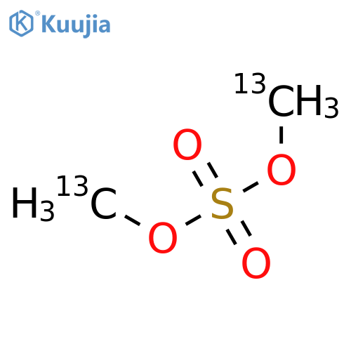 Dimethyl Sulfate-13C2 structure