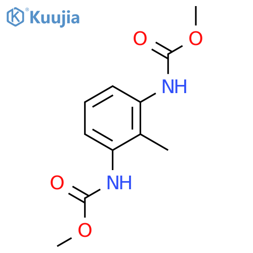 Carbamic acid, (methyl-1,3-phenylene)bis-, dimethyl ester structure