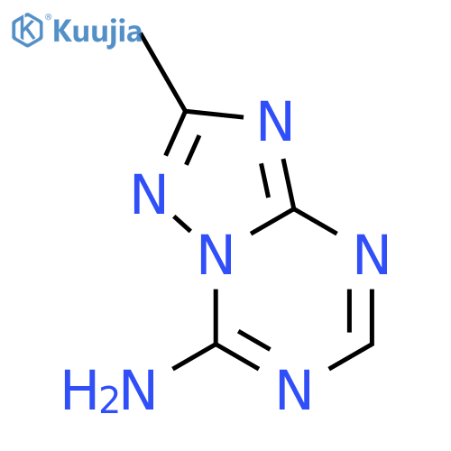 2-Methyl1,2,4triazolo1,5-a1,3,5triazin-7-amine structure