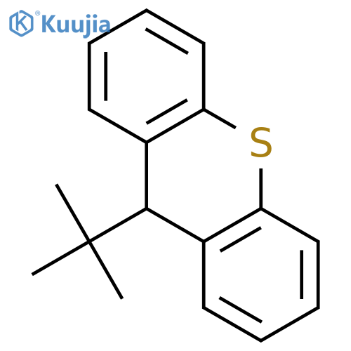 9-Tert-butyl-9H-thioxanthene structure