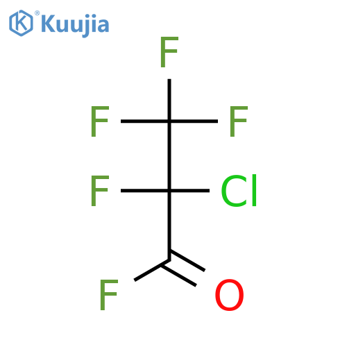 Propanoyl fluoride,2-chloro-2,3,3,3-tetrafluoro- structure
