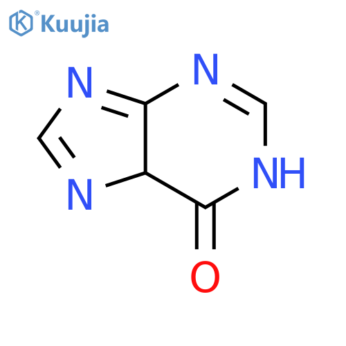 6H-Purin-6-one,1,5-dihydro- structure