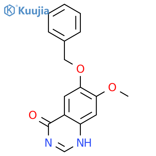 7-Methoxy-6-benzyloxyquinazolin-4-one structure