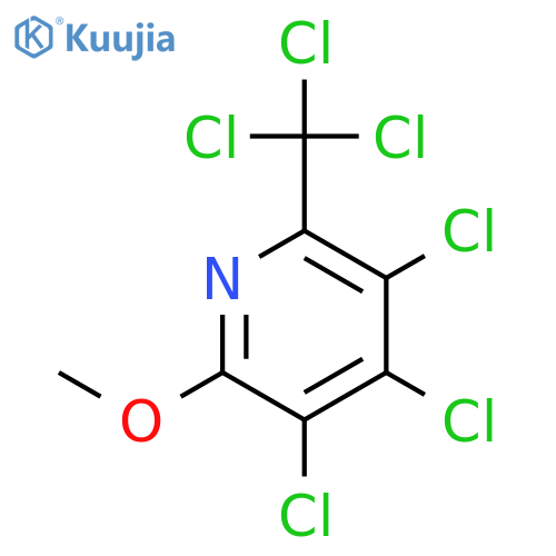 Pyridine, 3,4,5-trichloro-2-methoxy-6-(trichloromethyl)- structure