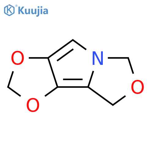 4H,6H-1,3-Dioxolo[3,4]pyrrolo[1,2-c]oxazole  (8CI,9CI) structure