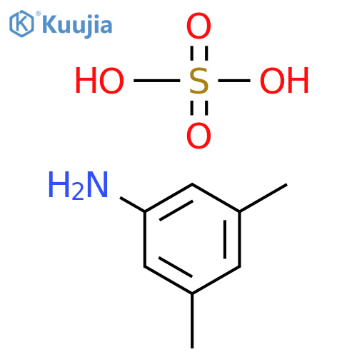 Benzenamine, 3,5-dimethyl-, sulfate (1:1) structure