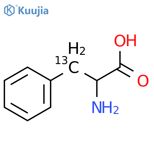 DL-Phenylalanine-3-13C structure