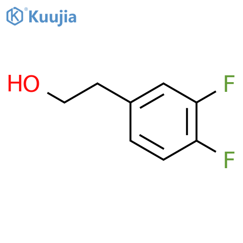 2-(3,4-difluorophenyl)ethan-1-ol structure