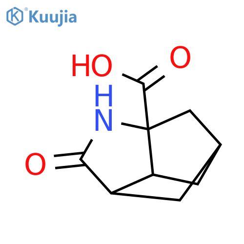 5-oxo-4-azatricyclo4.2.1.0,3,7nonane-3-carboxylic acid structure
