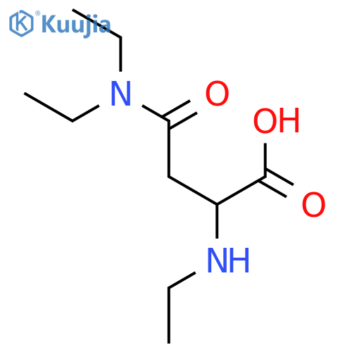Asparagine,N,N,N2-triethyl-, DL- (8CI) structure