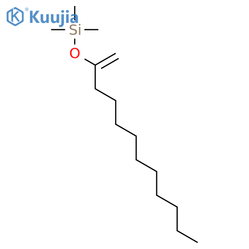 Silane, trimethyl[(1-methyleneundecyl)oxy]- structure