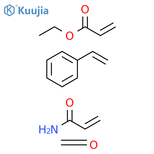 2-Propenoicacid,ethylester,polymerwithethenylbenzene,formaldehydeand2-propenamide structure