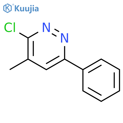 3-chloro-4-methyl-6-phenylpyridazine structure