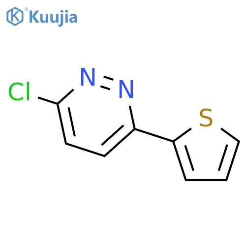 3-chloro-6-(thiophen-2-yl)pyridazine structure
