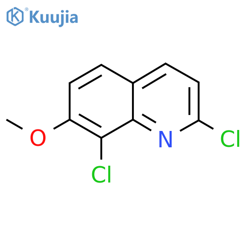 2,8-Dichloro-7-methoxyquinoline structure