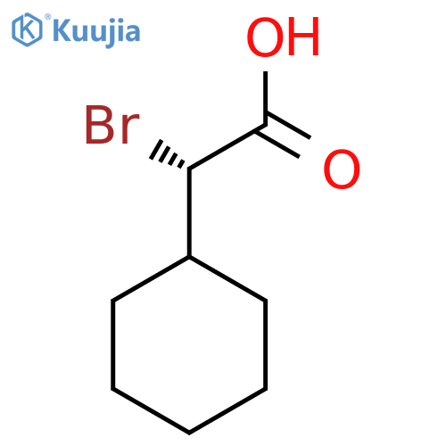 (2S)-2-bromo-2-cyclohexylacetic acid structure