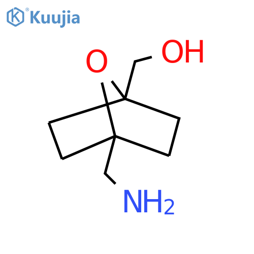 [4-(Aminomethyl)-7-oxabicyclo[2.2.1]heptan-1-yl]methanol structure