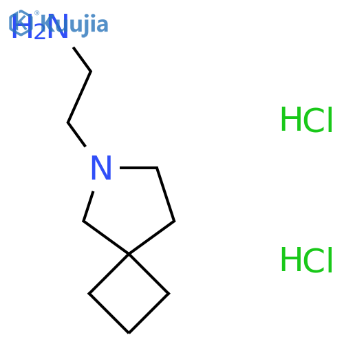 2-{6-Azaspiro[3.4]octan-6-yl}ethan-1-amine dihydrochloride structure