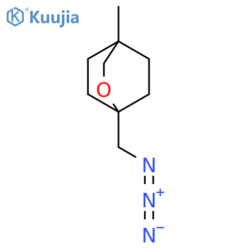 2-Oxabicyclo[2.2.2]octane, 1-(azidomethyl)-4-methyl- structure