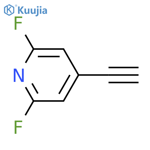 4-Ethynyl-2,6-difluoropyridine structure