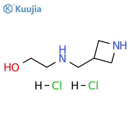 Ethanol, 2-(3-azetidinylmethylamino)-, hydrochloride (1:2) structure