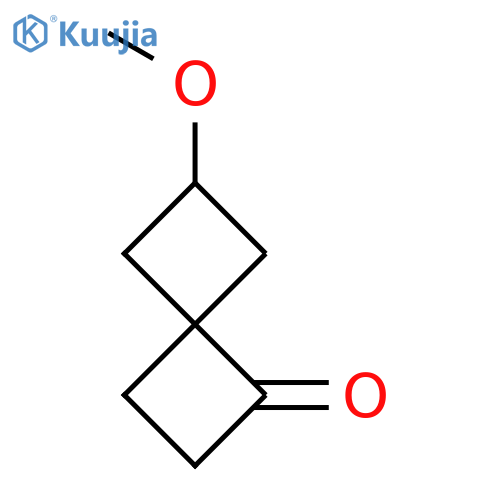 6-Methoxyspiro[3.3]heptan-1-one structure