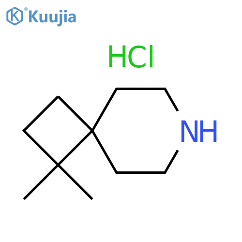 7-Azaspiro[3.5]nonane, 1,1-dimethyl-, hydrochloride (1:1)  structure