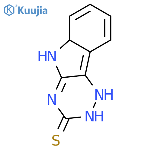 5H-1,2,4triazino5,6-bindole-3-thiol structure