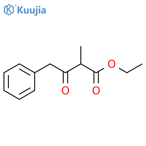 2-Methyl-3-oxo-4-phenyl-butyric acid ethyl ester structure