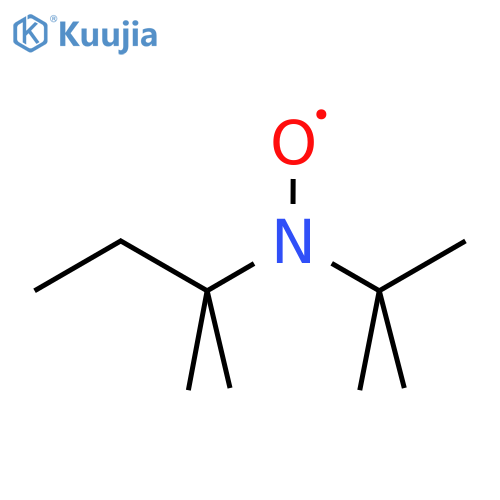 Nitroxide,1,1-dimethylethyl 1,1-dimethylpropyl structure