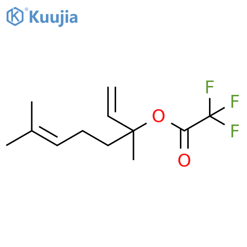 Linalyl trifluoroacetate structure